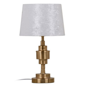 Lampa stołowa 28 x 28 x 48,5 cm Złoty Metal