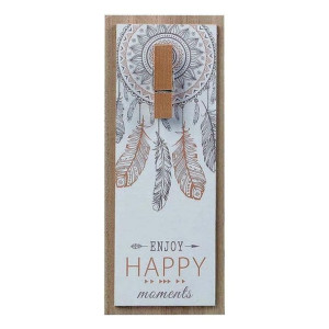 Dekoracja ścienna Enjoy Happy Moments 30 x 12 cm