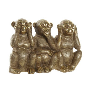 Figurka Dekoracyjna DKD Home Decor 28,5 x 11 x 19,6 cm Złoty Kolonialny