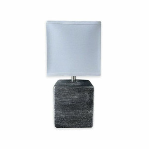 Lampa stołowa Versa Cubo Ceramika Materiałowy (ø 13 x 32 cm)