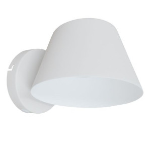 Lampa ścienna Metal Biały 16 x 16 x 12 cm