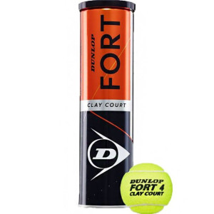 Piłki Do Tenisa Ziemnego Dunlop Fort Clay Court 4s