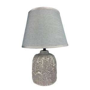 Lampa stołowa Versa Ceramika Materiałowy (22,5 x 33 x 12,5 cm)