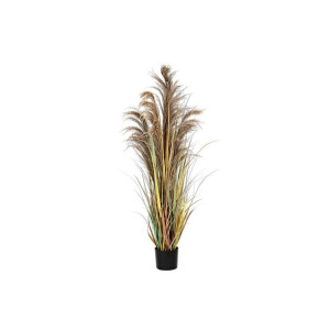 Roślina Dekoracyjna DKD Home Decor Metal Brązowy PVC (45 x 45 x 150 cm)