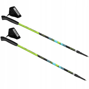 Kijki Nordic Walking Spokey Meadow Czarno-zielone