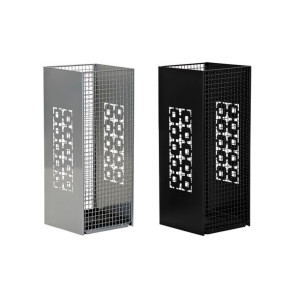 Stojak na parasole DKD Home Decor 19 x 19 x 47,5 cm Czarny Szary Metal (2