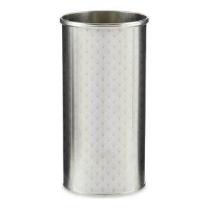 Stojak na parasole Srebrzysty Romby Metal (22 x 43,8 x 22 cm)