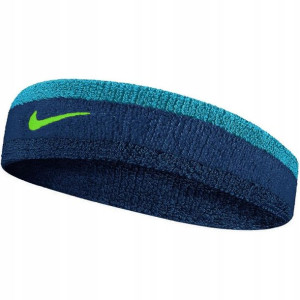 Opaska na głowę Nike Swoosh niebieska N0001544416O