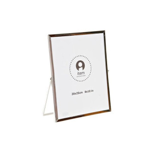 Ramka na Zdjęcia DKD Home Decor 21 x 2 x 26 cm Srebrzysty Metal