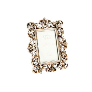 Ramka na Zdjęcia DKD Home Decor 18 x 2 x 25 cm Złoty Żywica Shabby Chic
