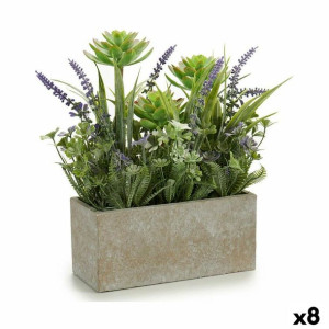 Roślina Dekoracyjna Cement Donica Balkonowa (7 x 23 x 17 cm) (8 Sztuk)
