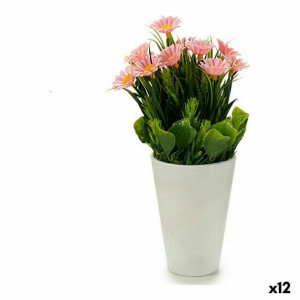 Roślina Dekoracyjna Marguerite Plastikowy (12 x 21 x 12 cm) (12 Sztuk)