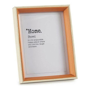 Ramka na Zdjęcia 83619 Brązowy Szkło Drewno MDF (3 x 22 x 17 cm)