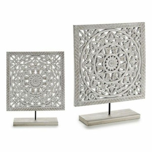 Figurka Dekoracyjna Drewno Mandala (7 x 36 x 29,5 cm)