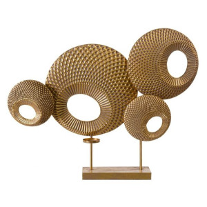 Figurka Dekoracyjna 82 x 16 x 65,5 cm Złoty