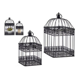 Set Klatki Czarny Metal (2 pcs)