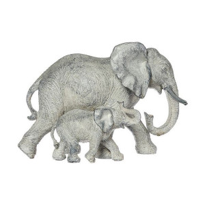 Figurka Dekoracyjna Atmosphera 15,5 x 22,5 x 12 cm Żywica Słoń