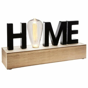 Figurka Dekoracyjna Atmosphera 'Home' Światło LED (34 x 16 x 8 cm)