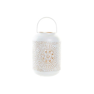 Lampa DKD Home Decor Złoty Aluminium Biały 20 x 20 x 30 cm