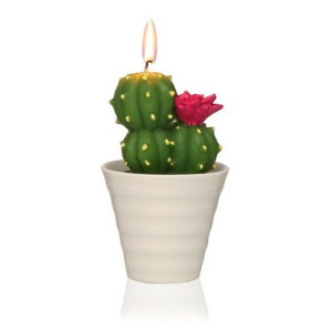 Świeca Versa Rattan parafina (8,2 x 12,2 x 8,2 cm)