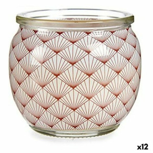 Świeczka Zapachowa Kokos Krem Szkło Wosk (7,5 x 6,3 x 7,5 cm) (12 Sztuk)