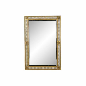 Lustro ścienne DKD Home Decor Metal Jasna Miedź (61 x 2 x 91 cm)