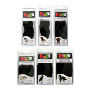 Buty Pawz Pies 12 Sztuk Czarny Rozmiar S