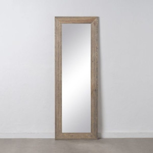 Lustro ścienne 53,5 x 2 x 156 cm Szary
