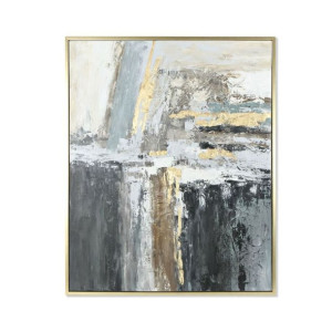 Obraz DKD Home Decor Abstrakcyjny Nowoczesny (106 x 4 x 131 cm)