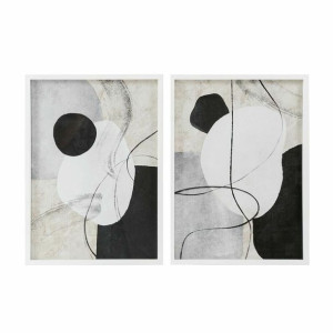 Obraz DKD Home Decor 50 x 2,5 x 70 cm Abstrakcyjny Nowoczesny (2 Sztuk)