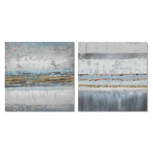 Obraz DKD Home Decor 100 x 2,8 x 100 cm Abstrakcyjny Nowoczesny (2 Sztuk)