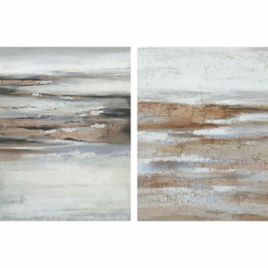 Obraz DKD Home Decor 90 x 2,4 x 120 cm Abstrakcyjny Nowoczesny (2 Sztuk)