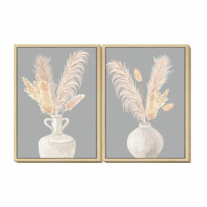 Obraz DKD Home Decor Wazon 50 x 4 x 70 cm Shabby Chic (2 Sztuk)