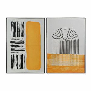 Obraz DKD Home Decor 62,2 x 3,5 x 90 cm Abstrakcyjny Nowoczesny (2 Sztuk)