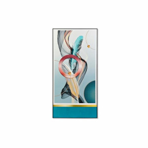 Obraz DKD Home Decor Pióra (80 x 3 x 160 cm)