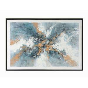Obraz DKD Home Decor Abstrakcyjny Nowoczesny (156 x 3,8 x 106 cm)