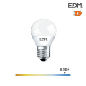 Żarówka LED EDM 7 W E27 F 600 lm (4,5 x 8,2 cm) (6400K)