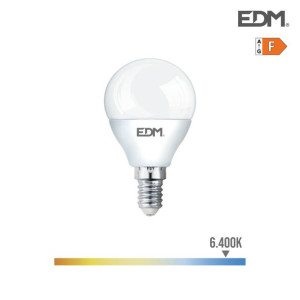 Żarówka LED EDM 7 W A+ E14 600 lm (4,5 x 8,2 cm) (6400K)