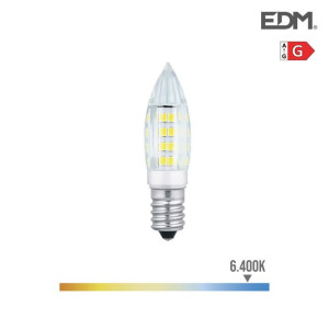 Żarówka LED EDM E14 3 W G 250 Lm (6400K)