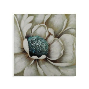 Obraz Versa Kwiat Płótno (2,8 x 80 x 80 cm)