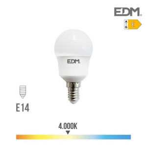 Żarówka LED EDM 940 Lm E14 8,5 W E (4000 K)