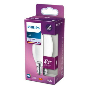 Żarówka LED Philips E14 470 lm 4,3 W (3,5 x 9,7 cm) (4000 K)