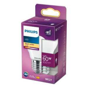 Żarówka LED Philips 8718699762858 E27 6,5 W 806 lm (4,5 x 7,8 cm) (2700 K)