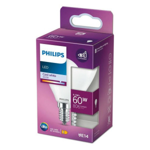 Żarówka LED Philips E14 6,5 W 806 lm (4000 K) (Ø 4,5 x 8 cm)