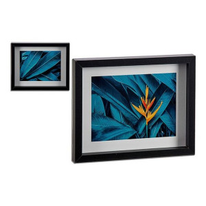 Obraz Z ramą Czarny Drewno (22 x 2,5 x 27 cm) (22 x 2,5 x 27 cm)