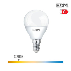 Żarówka LED EDM A+ E14 6 W 500 lm (4,5 x 8,2 cm) (3200 K)