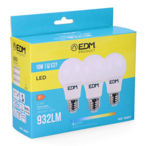 Żarówka LED EDM E27 10 W F 810 Lm (6400K)