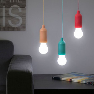 Przenośna Żarówka LED ze Sznurkiem Bulby InnovaGoods