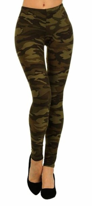 Klasyczne legginsy moro military S/M MIEGO
