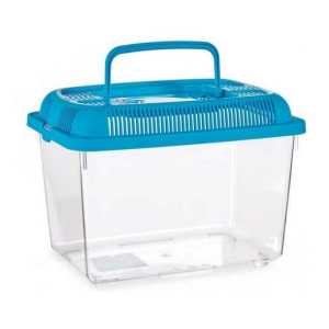 Akwarium Niebieski Plastikowy 7 L (20 x 20 x 30 cm)
